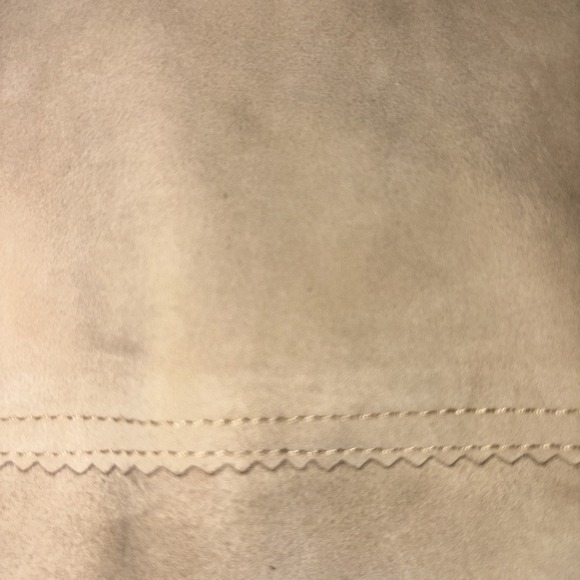 Lauren Ralph Lauren Suede Leather Fringe Western Jacket Camel Women's 18 - Picture 8 of 11